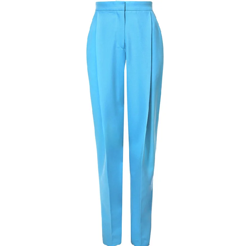 HIGH-WAISTED PANTS "BLAKE" IN BLUE