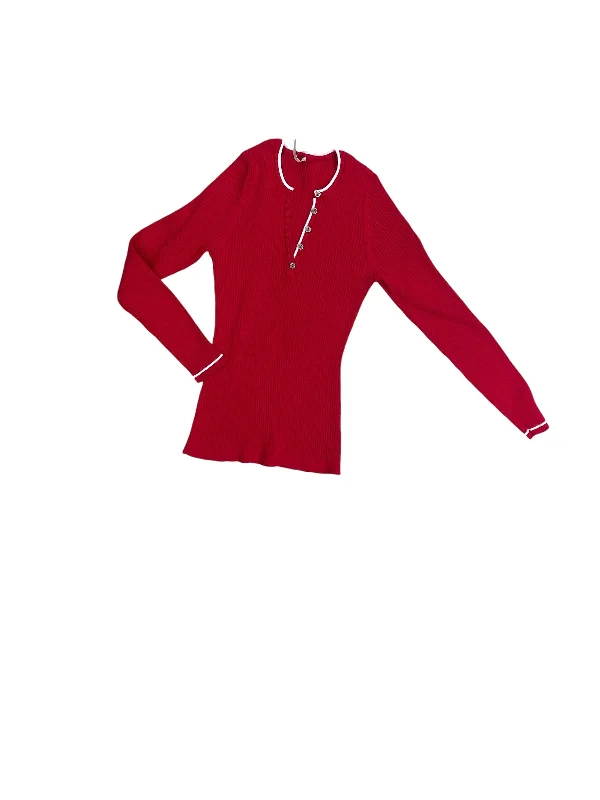 Sweater By Alp N Rock In Red, Size: M