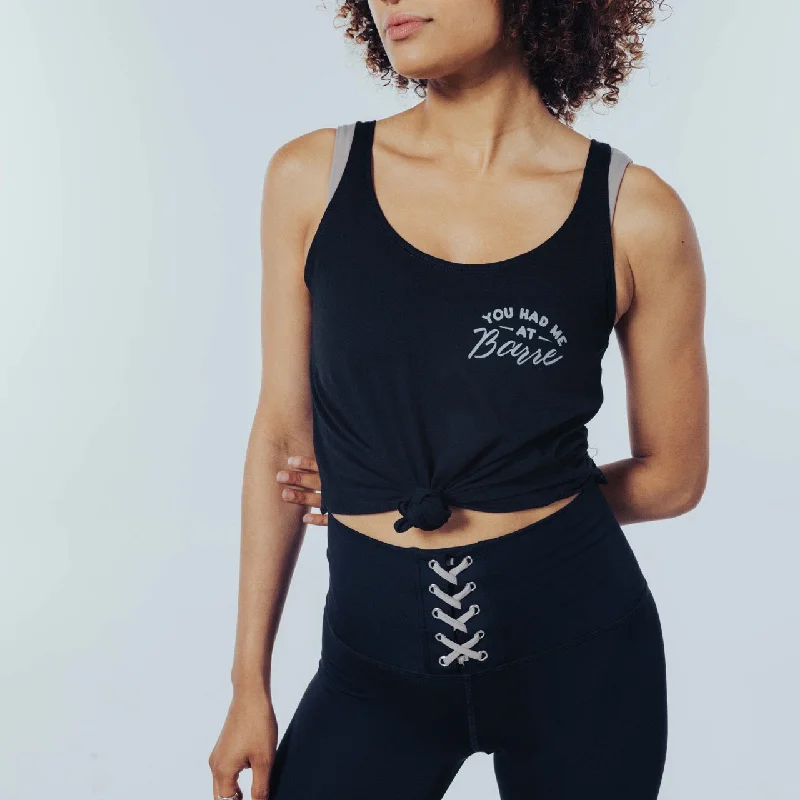 You Had Me at Barre Strappy Tank