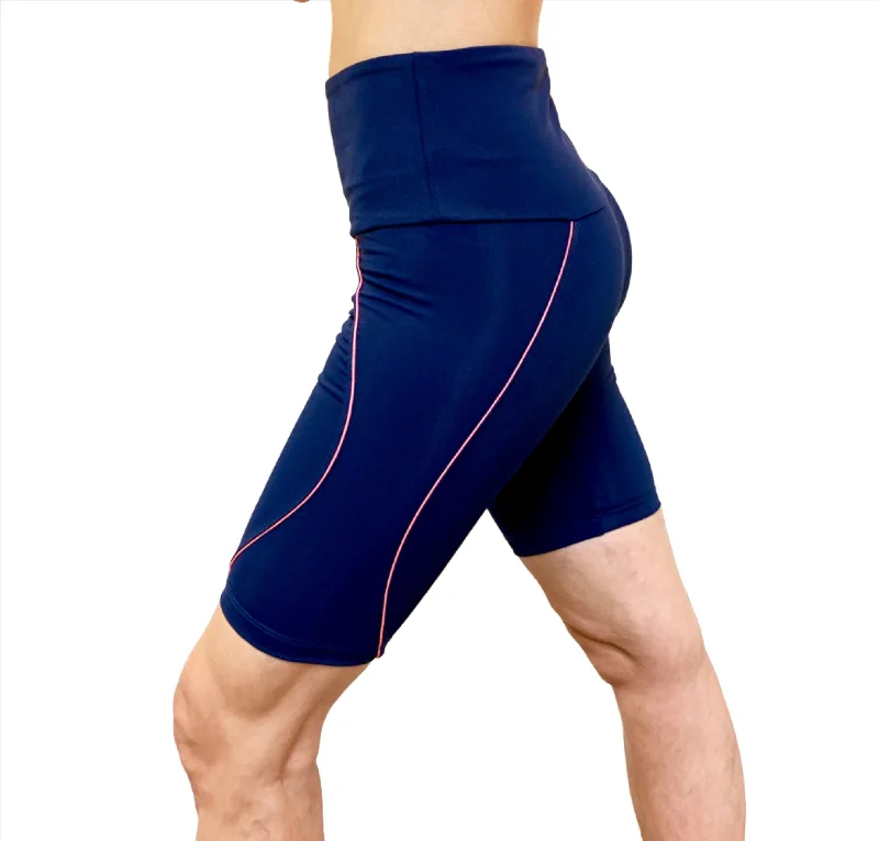 Onzie Hyper Beam Short 2232 Navy/ Peach